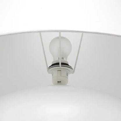 Picasso Table Lamp - White with White Shade