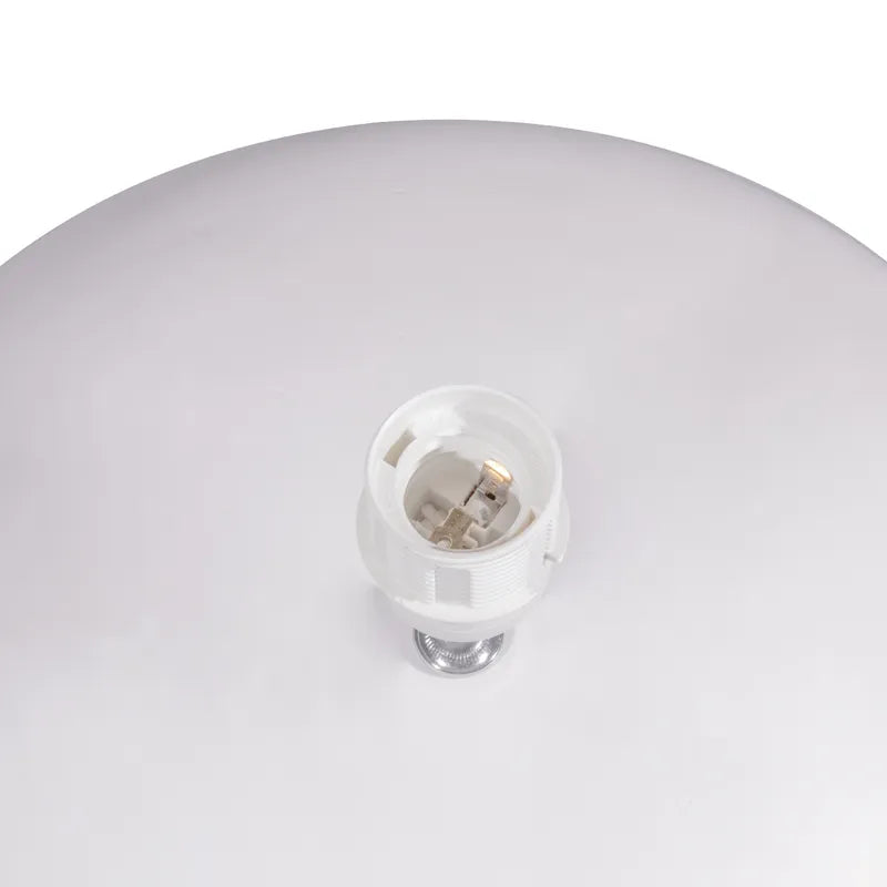 Picasso Table Lamp - White with White Shade