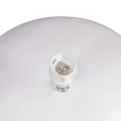Picasso Table Lamp - White with White Shade