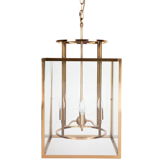 Concord Pendant - Large Brass