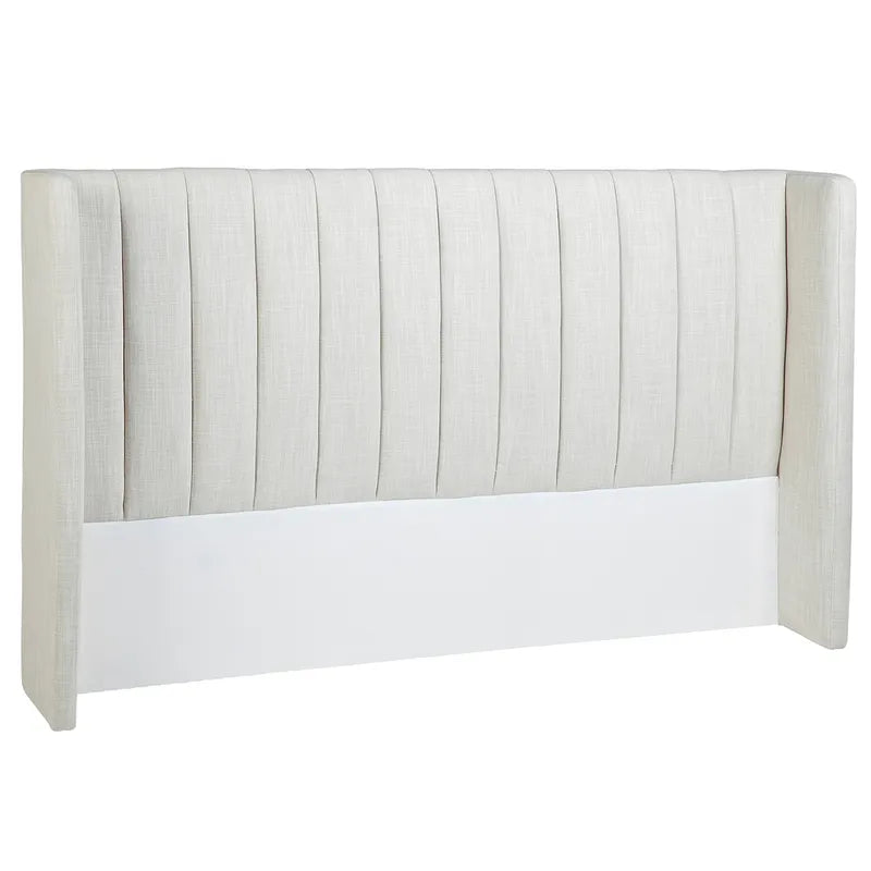 Central Park King Bedhead - Natural Linen