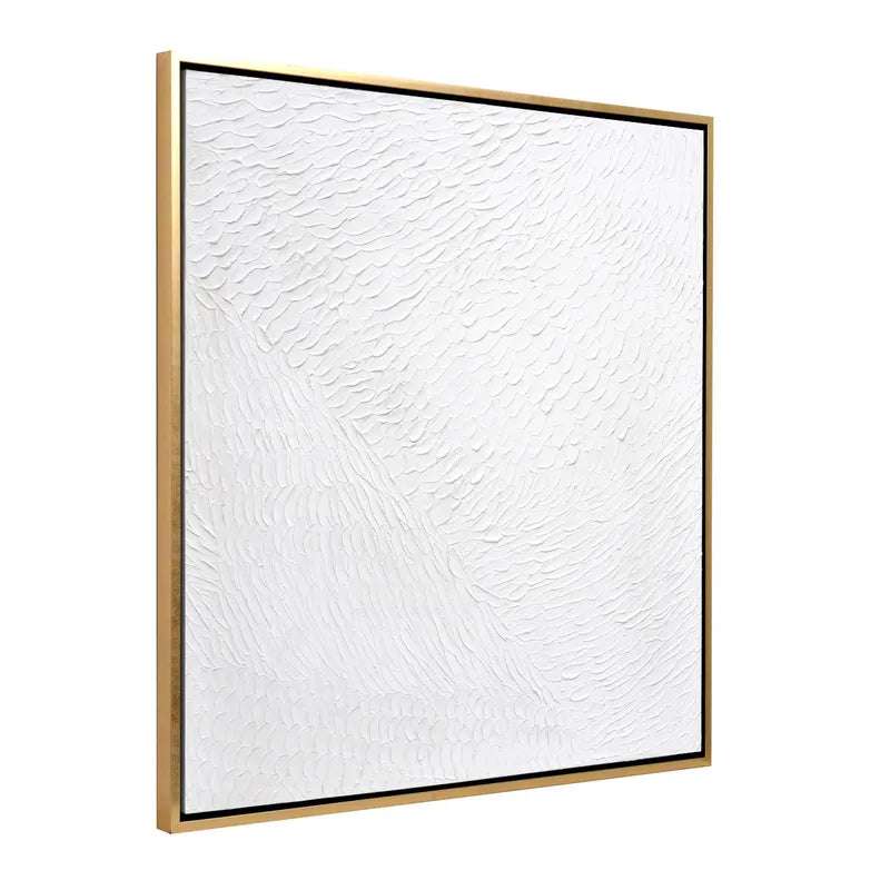 Snow White Canvas Painting - Medium