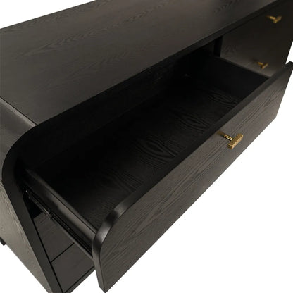 Chisholm 6 Drawer Chest - Black