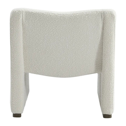 Beau Occasional Chair - White Boucle