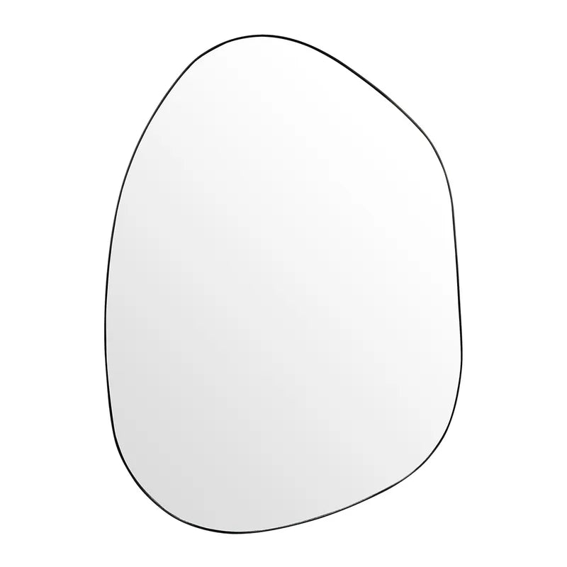 Pollock Wall Mirror - Small Black