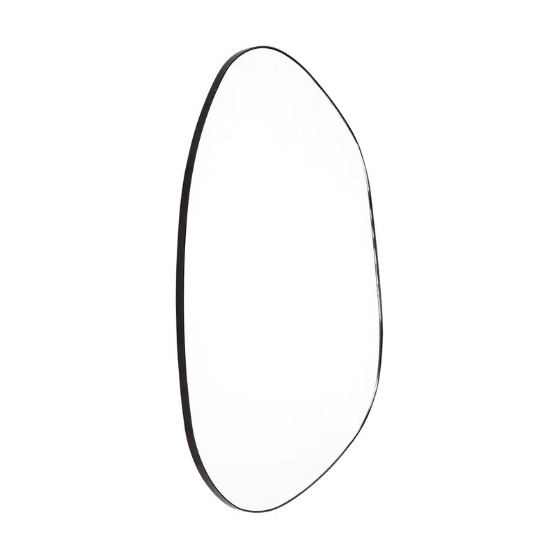 Pollock Wall Mirror - Small Black