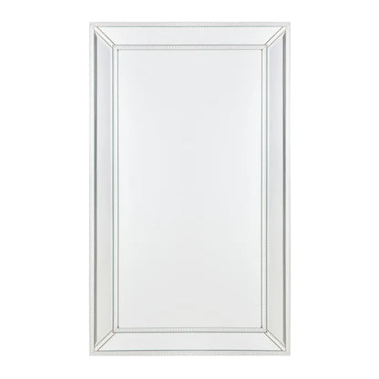 Zeta Wall Mirror - Medium White