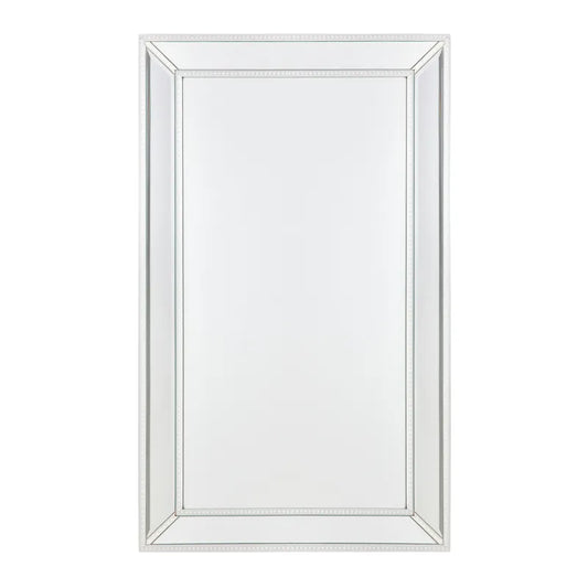 Zeta Wall Mirror - Medium White