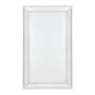 Zeta Wall Mirror - Medium White