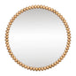 Esme Round Wall Mirror - Gold Leaf