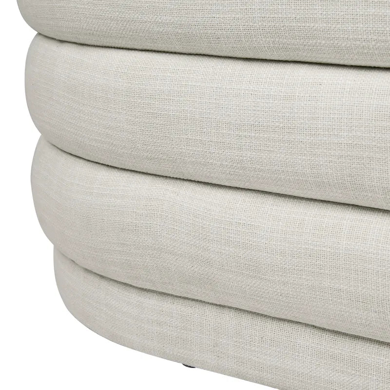 Demi Storage Bench Ottoman - Olive Velvet