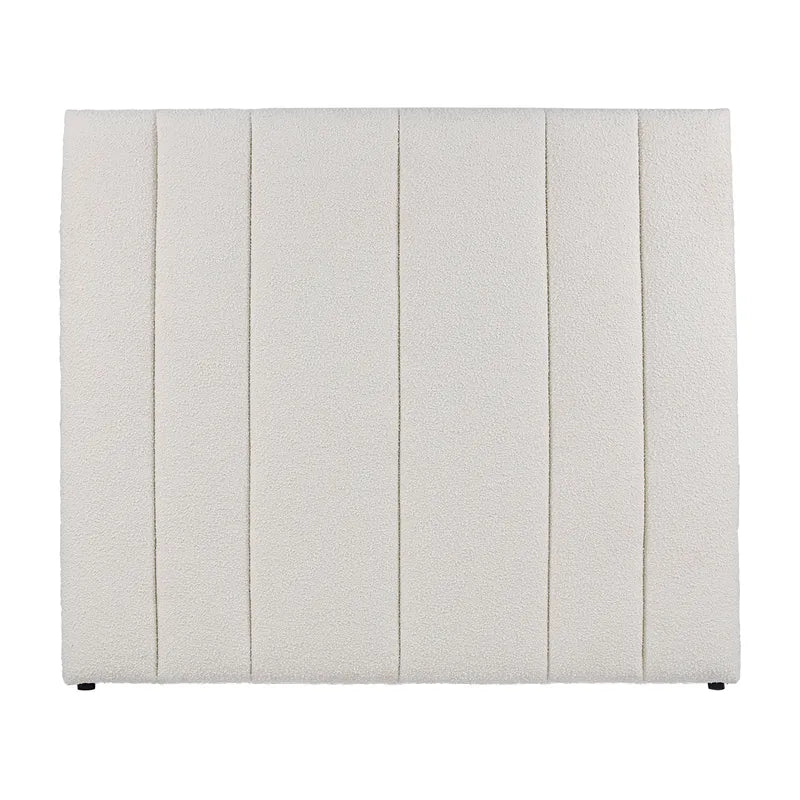 Soho Queen Bedhead - White Boucle