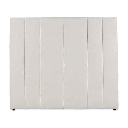 Soho Queen Bedhead - White Boucle