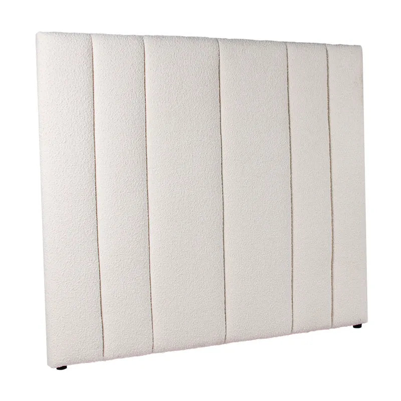 Soho Queen Bedhead - White Boucle