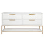Aimee 4 Drawer Chest - White