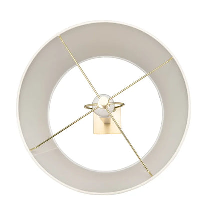 Essex Marble Table Lamp - White