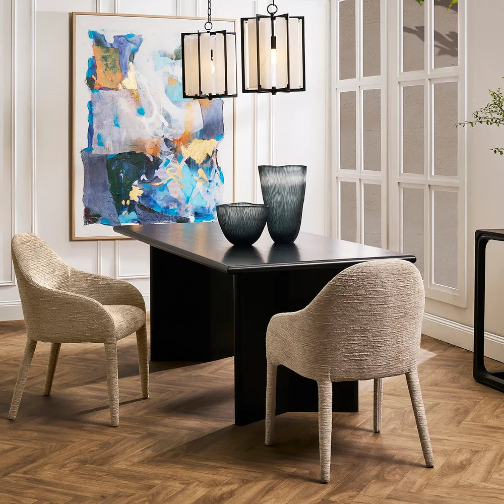 Eloise Vase - Large Charcoa