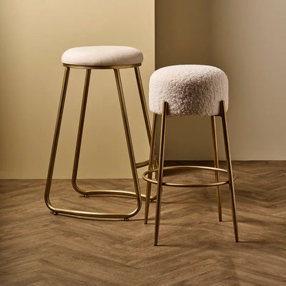 Annie Bar Stool - Natural Linen