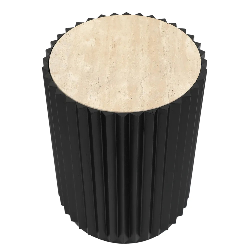 Audrey Small Side Table - Walnut