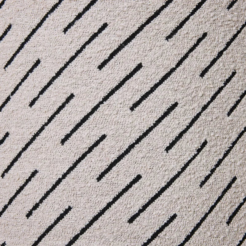 Orta Stool - Natural Jacquard