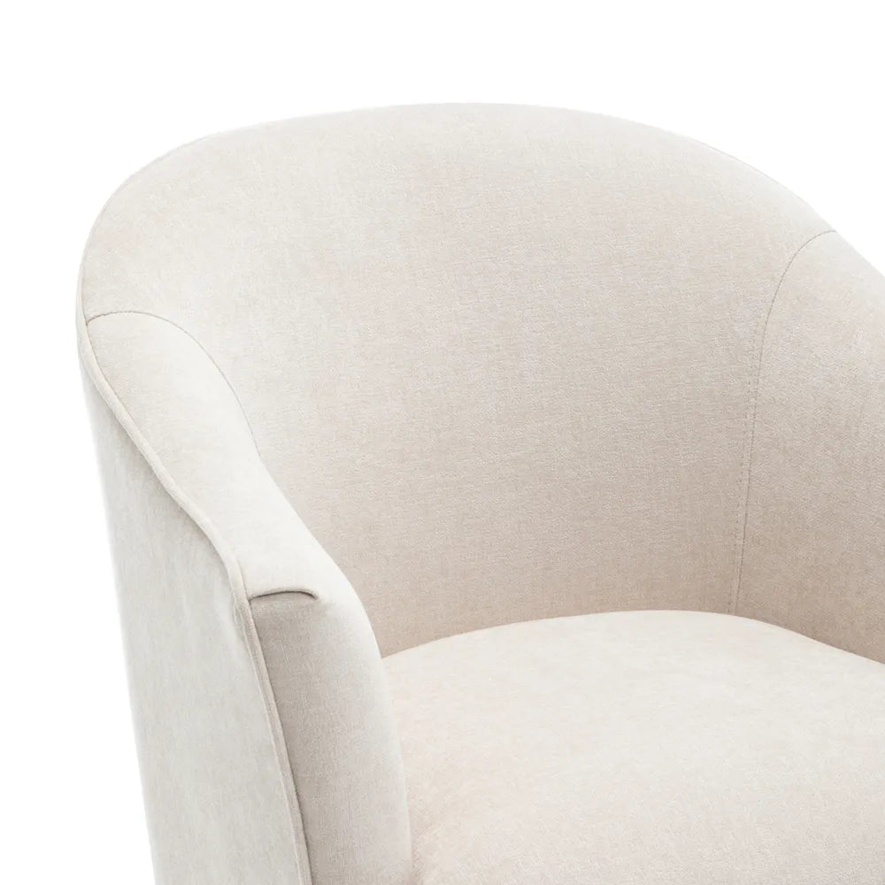 Elsa Arm Chair - Cream Chenille