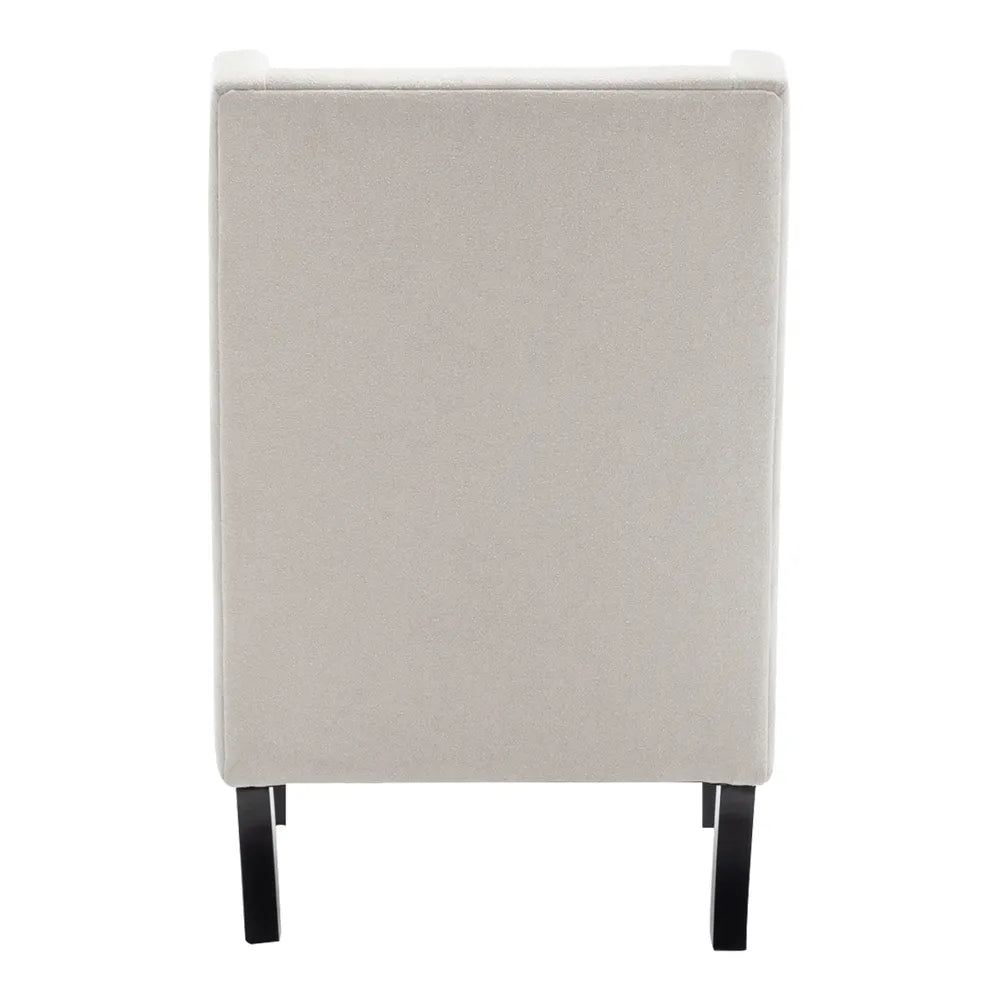Gable Arm Chair Chair - Pearl Chenille