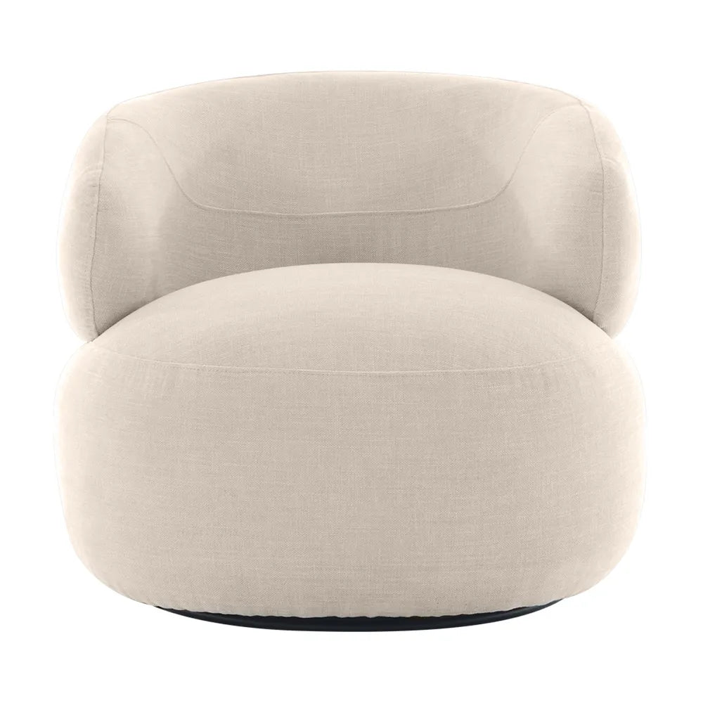 Greenwich Swivel Occasional Chair - Natural Chenille