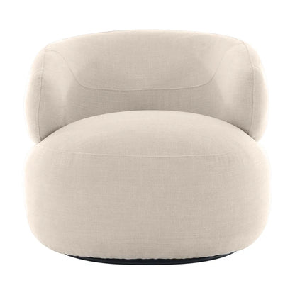 Greenwich Swivel Occasional Chair - Natural Chenille