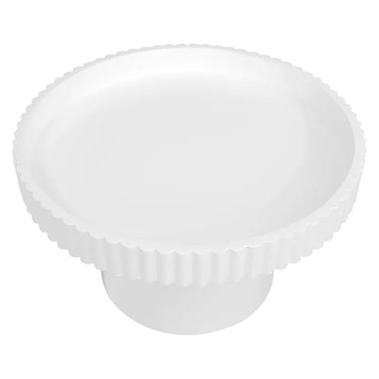 Blythe Footed Bowl - Large White