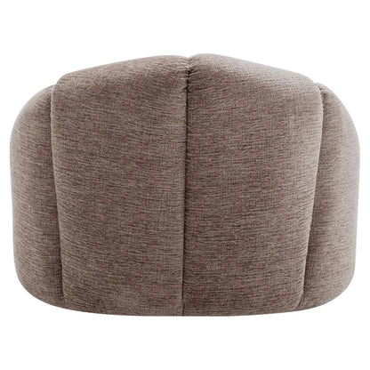 Avalon Swivel Occasional Chair - Mink Chenille