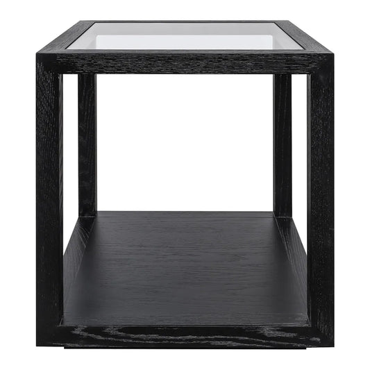 Sadie Oak Square Side Table - Large Black