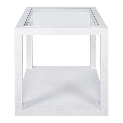Sadie Oak Square Side Table - Large White