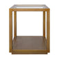 Sadie Square Side Table - Medium Antique Gold