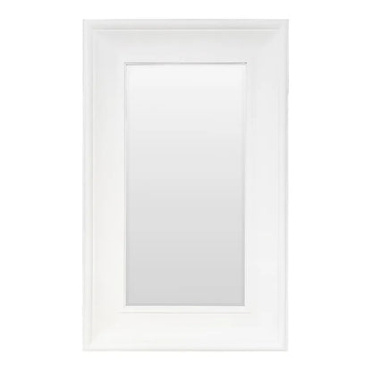 Bateman Floor Mirror - White