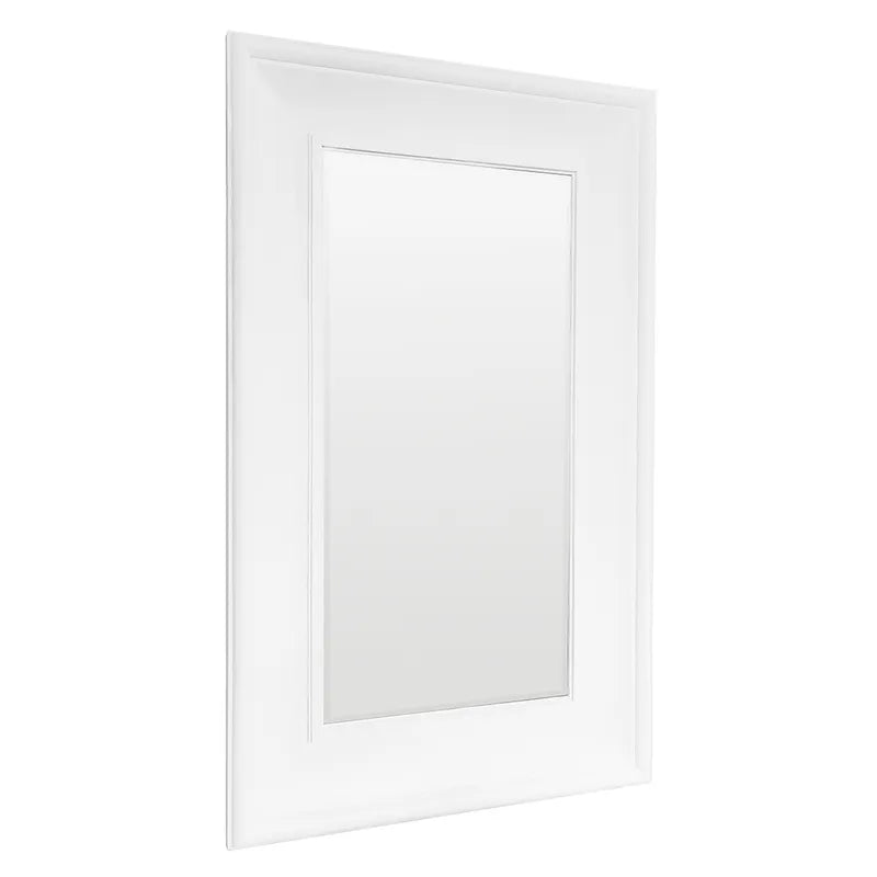 Bateman Floor Mirror - White