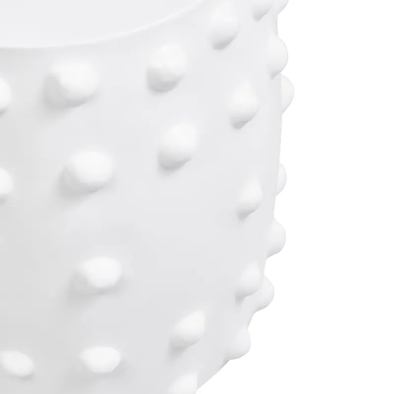 Otto Concrete Stool - White