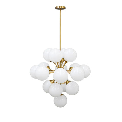 Karina Pendant - Large Brass