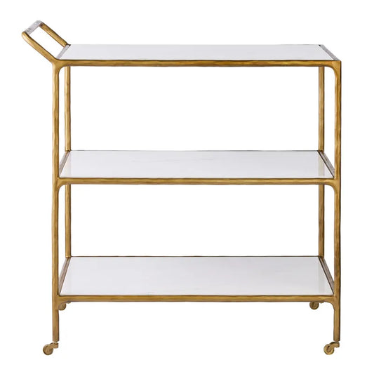 Heston Marble Bar Cart