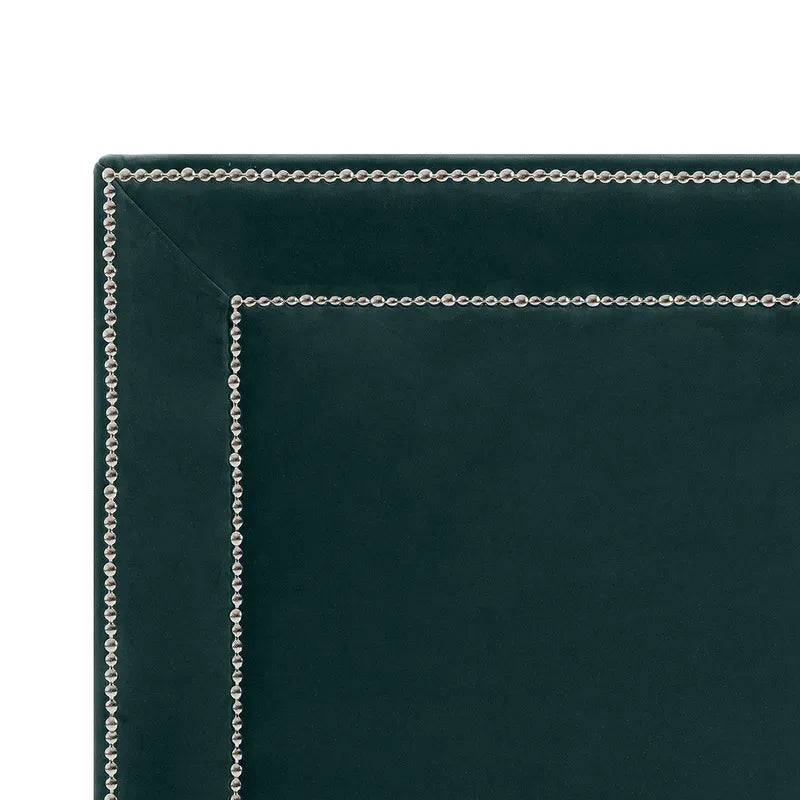 Manhattan Queen Bedhead - Teal Velvet