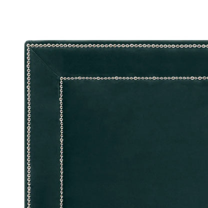 Manhattan Queen Bedhead - Teal Velvet