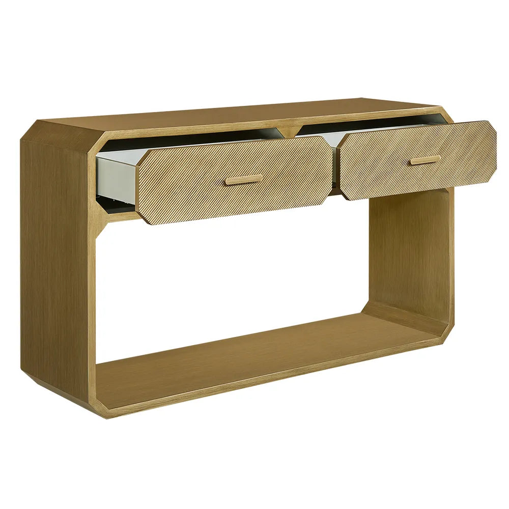 Anderson Console Table - Antique Gold