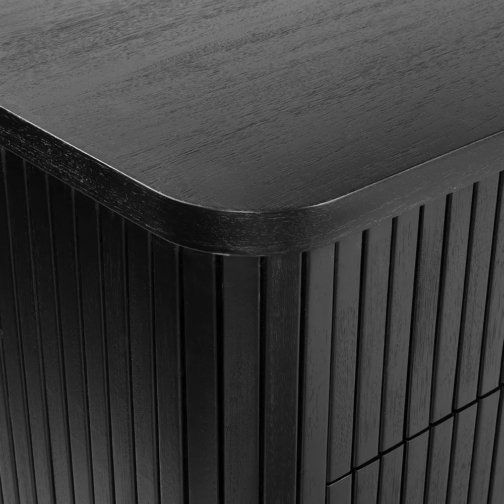 Sophia 6 Drawer Chest - Black