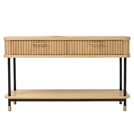 Sophia Oak Console Table - Natural