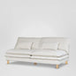 Aura 2str No Arms Sofa Base with Cover