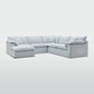 Norfolk 5 Seater Modular with Chaise (Reversible)