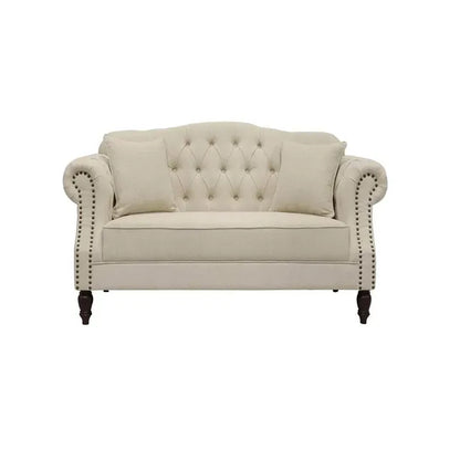 Vaucluse 2 Seat Hamptons Buttoned Sofa