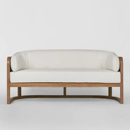 Weave Teak Outdoor Sofa