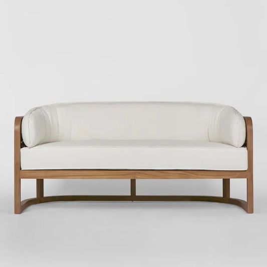 Weave Teak Outdoor Sofa