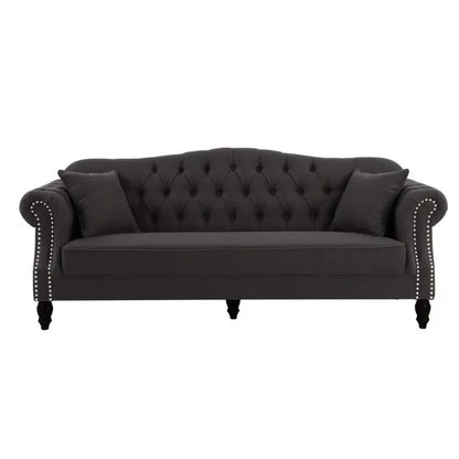 Vaucluse Buttoned 3 Seat Sofa