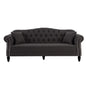 Vaucluse Buttoned 3 Seat Sofa